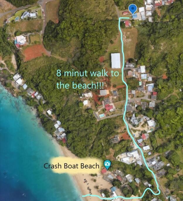 Aguadilla Sunset Apt Ac Wifi 8 Minute Walk Crashboat Beach Exterior photo